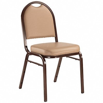 Stacking Chair Steel Beige/Silvervein