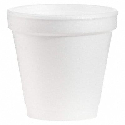 Disposable Hot Cup 4oz White Foam PK1000