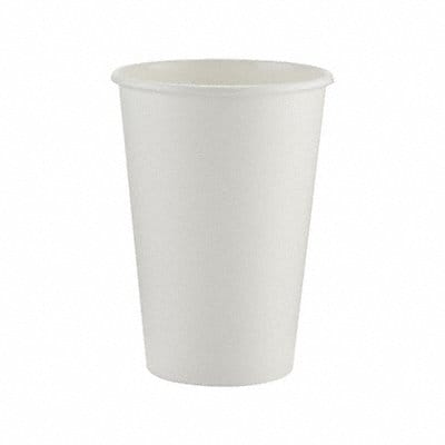 Disp Hot Cup 16 oz White Paper PK1000