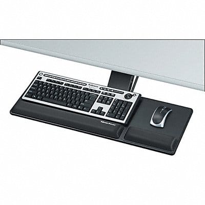 Keyboard Tray Blk Glide Track 17-5/16In.