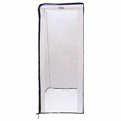 Pan Rack Cover 23 x 28 x 64 in Off White