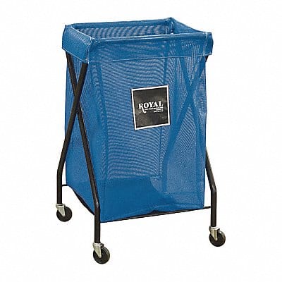 X-Frame Cart 6 Bu Blue Mesh