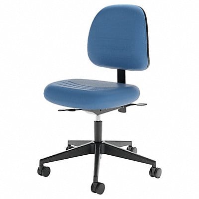 Task Chair Poly Blue 16 to 22 Seat Ht