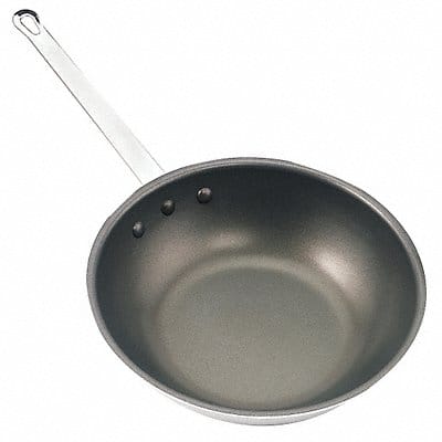 Wok Pan 8 3/4 in Dia Aluminum