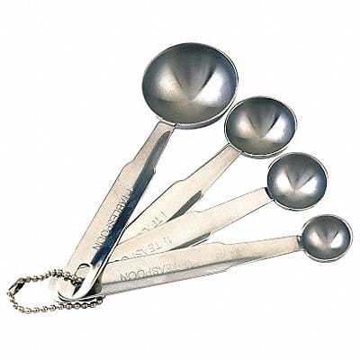 Measuring Spoon Set of 4 Gray SS