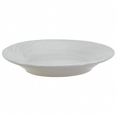 Plate 6 3/8 Dia Bone White PK36