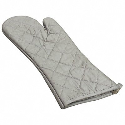 Oven Mitt Silicone Silver