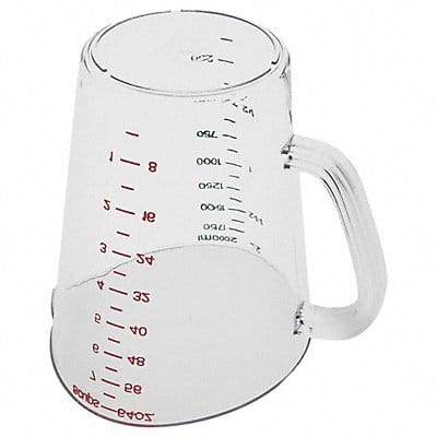 Measuring Cup Clear Plastic PK6