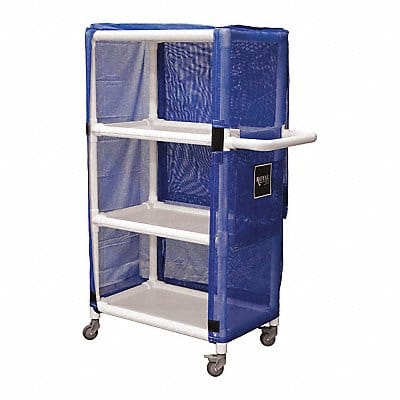 PVC Linen Cart Blue 450 lb.