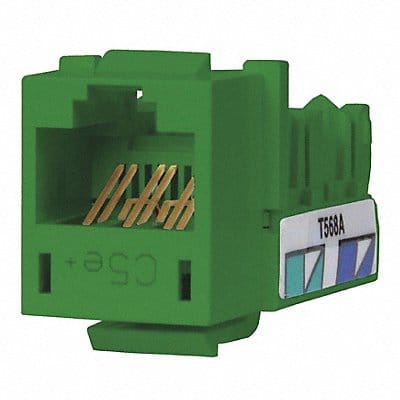 Jack Green Cat5e+ Rj45