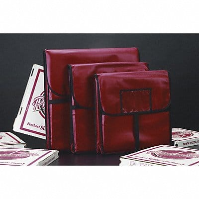 Pizza Delivery Bag 20x20x4 Black/Red