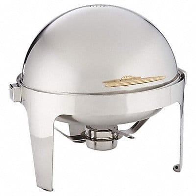 Round Chafer 18 in H Silver