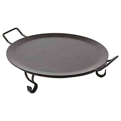 Round Griddle 18 in Dia Black