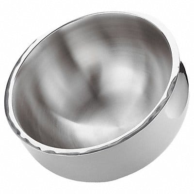 Double Wall Bowl 18 qt Silver