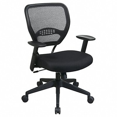 Desk Chair Mesh Black 19 to 23 Seat Ht