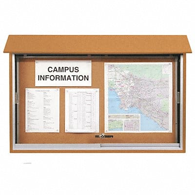 Enclosed Bulletin Board Tack 34 x47