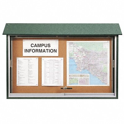 Enclosed Bulletin Board Tack 30 x45