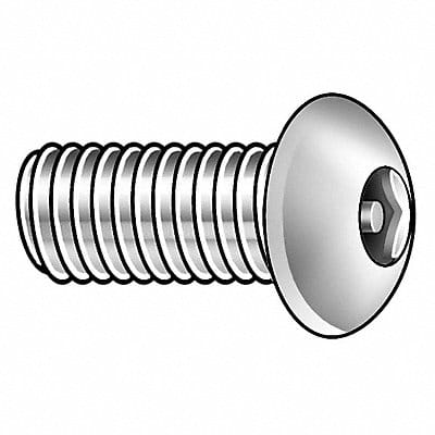 Mach Screw Button 6-32x1/2 L PK25