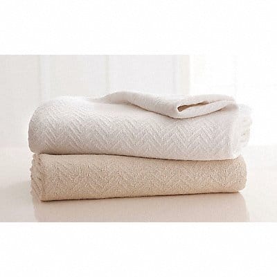 Blanket Twin White PK4