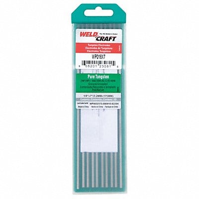 WELDCRAFT Green Tungsten Electrode PK10