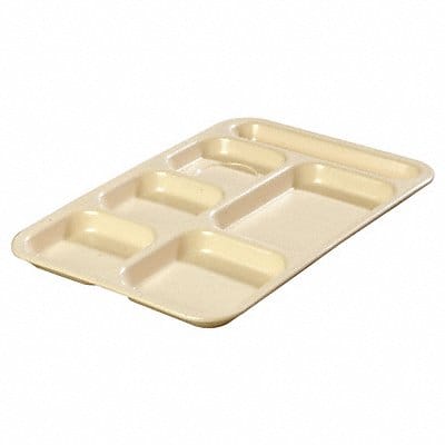 Compartment Tray 14 1/2 in L Tan PK12