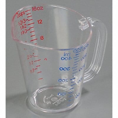 Measuring Cup Clear Plastic PK6