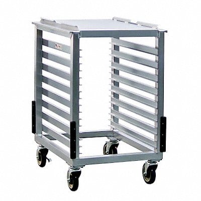 Slicer and Mixer Cart 37 in H Aluminum