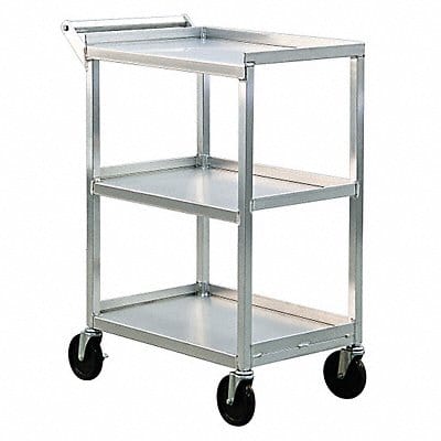 Bussing Cart 16 1/2 in L Aluminum