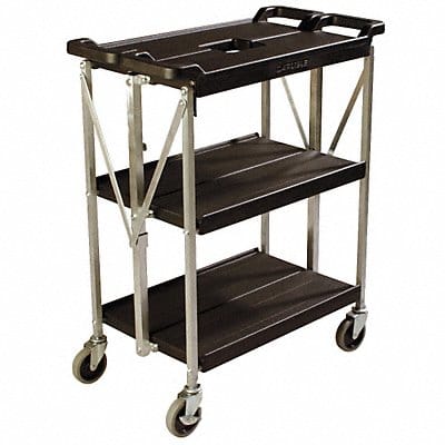 Folding Cart 29 1/2 in L Plastic