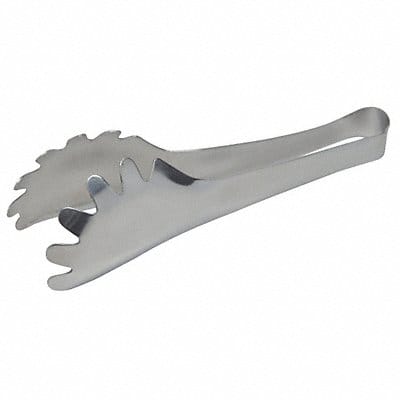 Pasta Tongs 8 in L SS Silver PK12