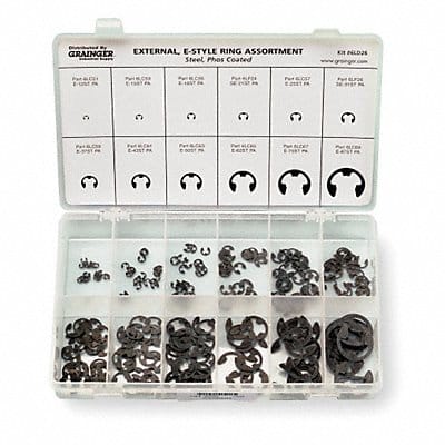 E Style Ring Asst 255 Pc 12 Szs