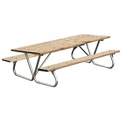 Picnic Table 96 W x68 D Woodtone