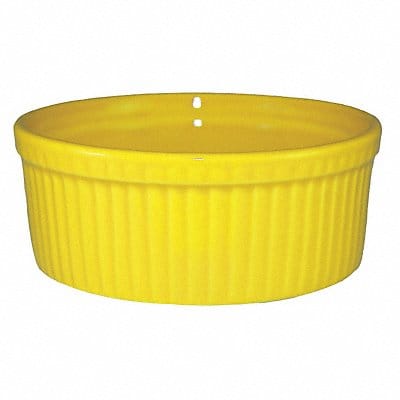 Fluted Ramekin 8 oz Cap. Yellow PK36