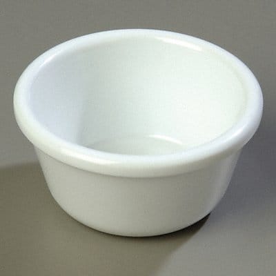 Smooth Ramekin 3 oz Cap. White PK48