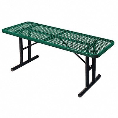 Picnic Table 72 W x30 D Green