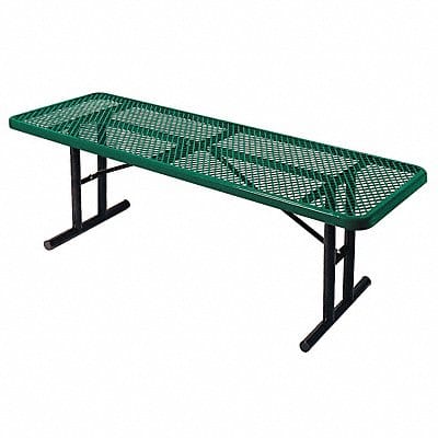 Picnic Table 96 W x30 D Green