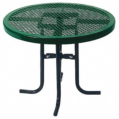 Picnic Table 36 Dia Green