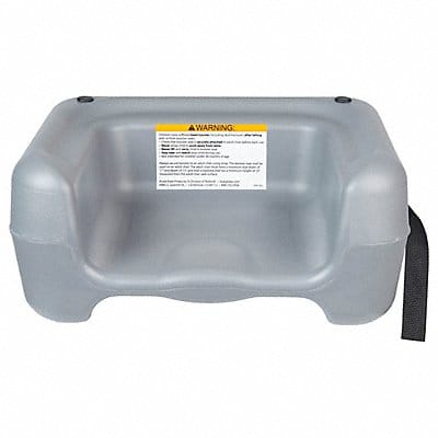 Booster Seat 7 7/8 in H Gray