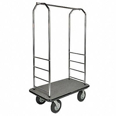 Bellman Cart Chrome Black Carpet