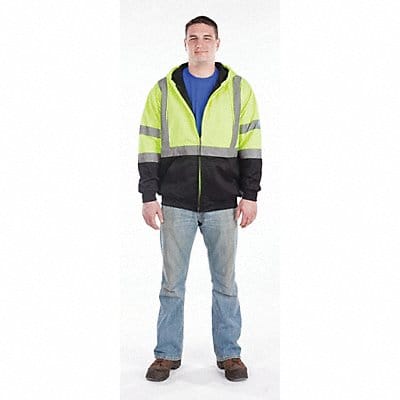 Class 3 Zip Hooded Softshell Tall L