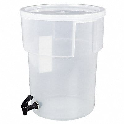 Beverage Dispenser Round 5 Gal Black