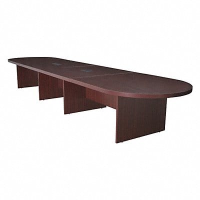 Conference Table 52 In x 16 ft Mahogany