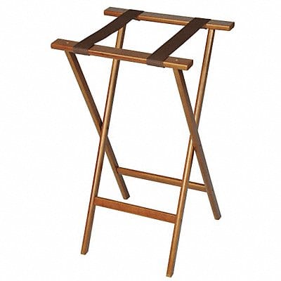 Tray Stand 30 x 18.5 x 17 Mahogany PK4