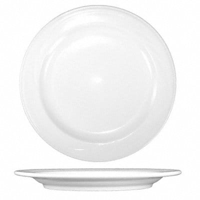 Plate 6 1/4 Dia Bright White PK36