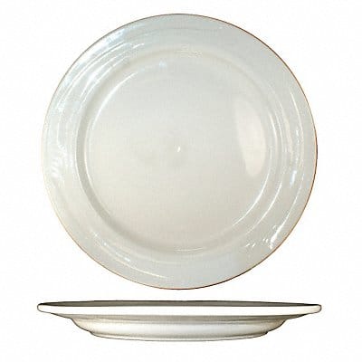 Plate 7 1/4 Dia American White PK36