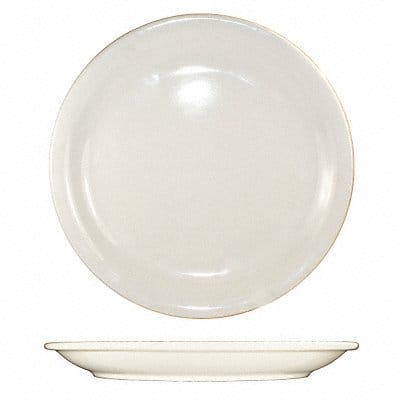 Plate 5 1/2 Dia American White PK36