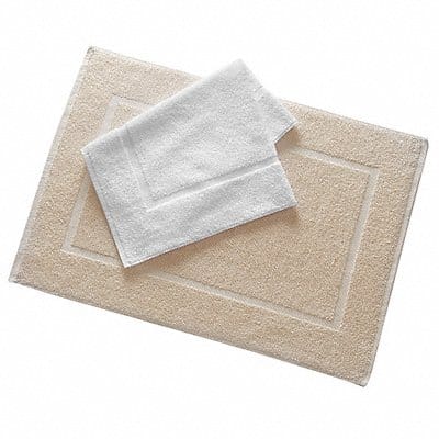 Bath Mat Ecru 20x30 PK12