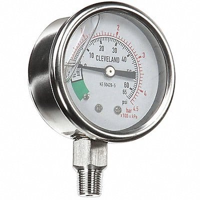 Pressure Gauge Fits Brand Cleveland