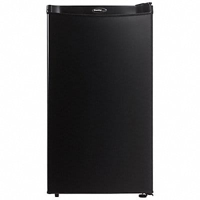 Refrigerator and Freezer 3.2 cu ft Black