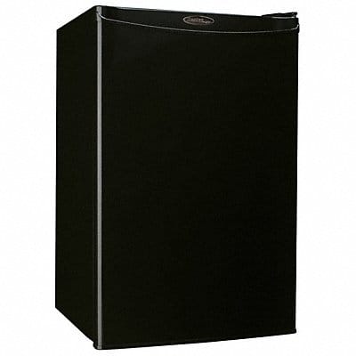 Refrigerator and Freezer 4.4 cu ft Black